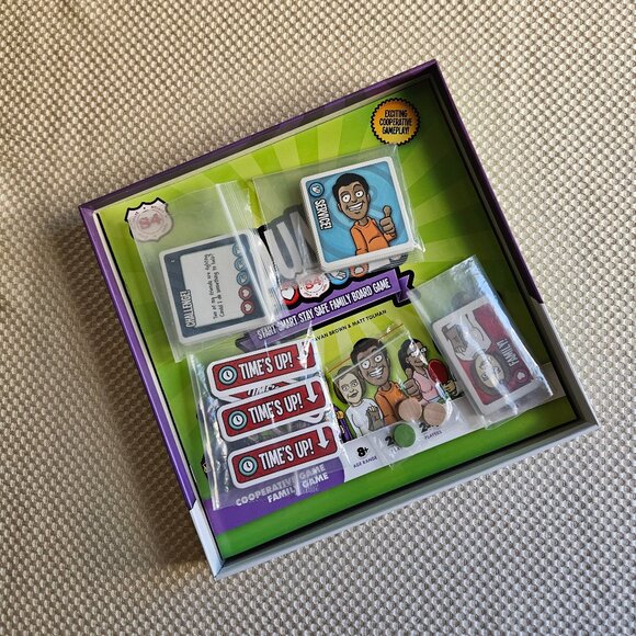 Bounce S4 Family Cooperative Board Game by AppleBox Games - Complete - Picture 4 of 9